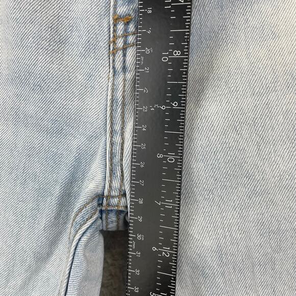 BDG Cowboy Jean 27 Artsy Rainbow High Rise Graffiti Ecclectic Urban Outfitters - Picture 7 of 14